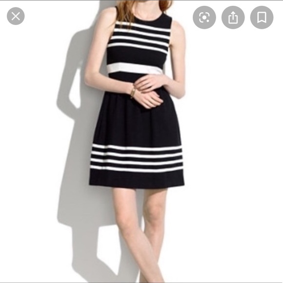 Madewell Dresses & Skirts - Madewell Black and White Dress